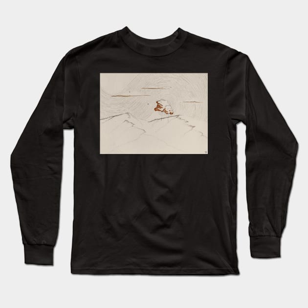 Star-swept Morning Long Sleeve T-Shirt by Mayfully